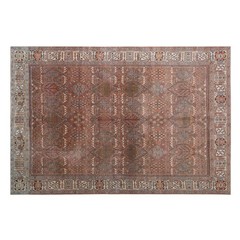 Handmade Oushak Rug 242×362 cm, 7’11” x 11’10”, 60+ Years Old One of a Kind Rug