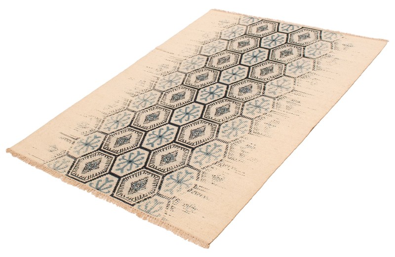 Vintage Hand Woven Area Rug 5'2" x 7'6" Traditional Wool Oriental Carpet gallery