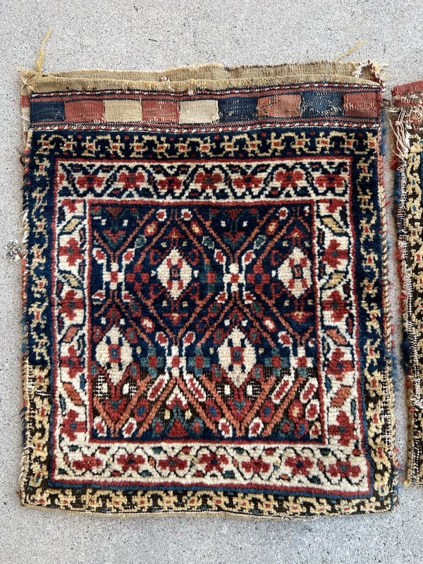 AN EXCEPTIONAL ANTIQUE Rug ARMENIAN CAUCASIAN SHAHSAVAN KHORJIN SADDLE BAG gallery