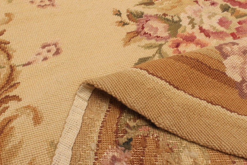 Vintage 6'0" x 6'0" Traditional Wool Hand Woven Oriental Area Rug gallery