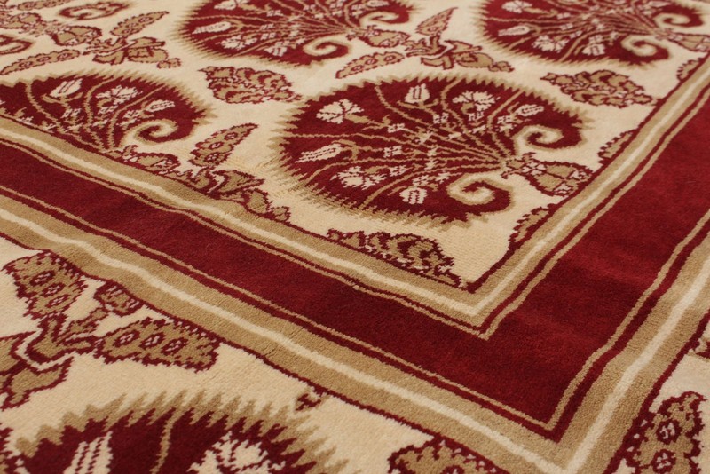 Traditional Vintage Hand-Knotted Area Rug 7'1" x 9'4" Oriental Wool Carpet gallery