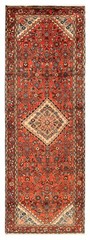 3’4″ x 9’10” Vintage Hand-knotted Runner Rug Traditional Oriental Wool Carpet