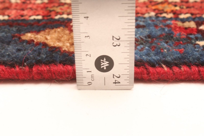 Traditional Vintage Hand-Knotted Area Rug 4'7" x 8'4" Oriental Wool Carpet gallery