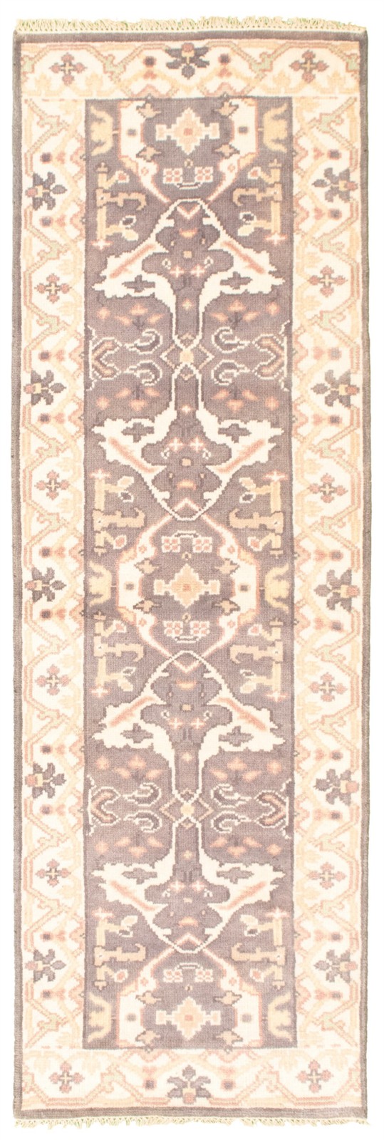 2'7" x 8'1" Vintage Hand-knotted Runner Rug Traditional Oriental Wool Carpet gallery