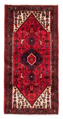 Vintage Hand-Knotted Area Rug 3’5″ x 6’7″ Traditional Wool Carpet
