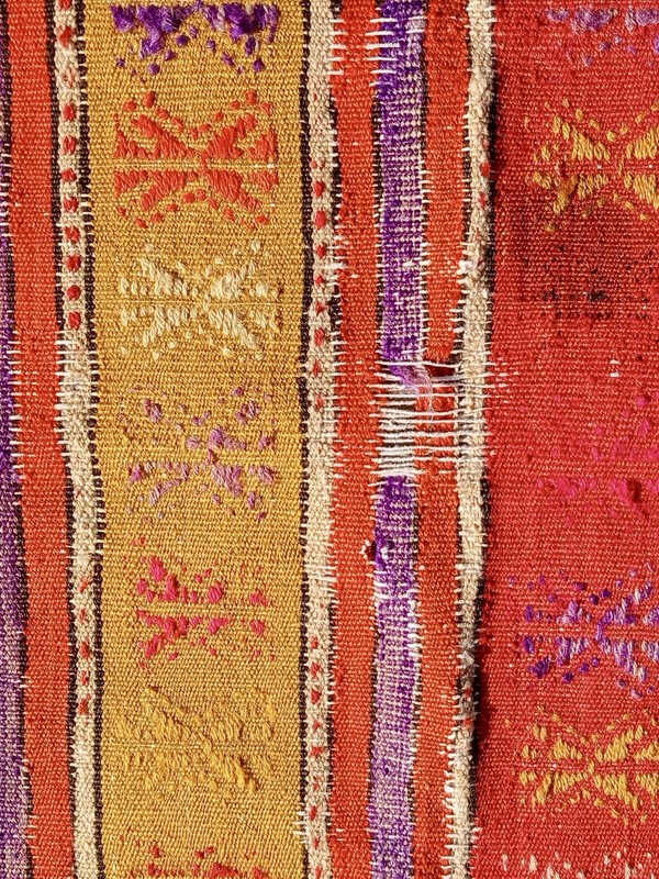 Beautiful Vintage Distressed Kilim Rug From Denizli Western Anatolia gallery