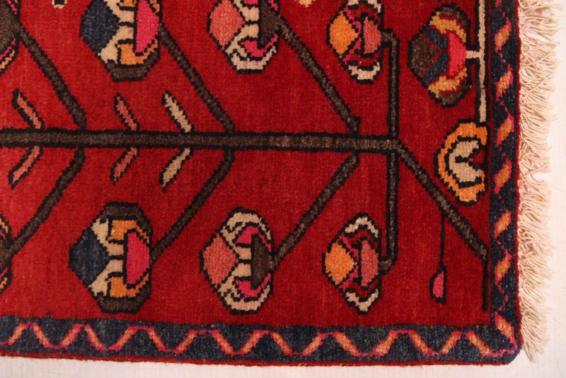 Vintage Traditional Hand-Knotted Area Rug 3'6" x 6'2" Oriental Wool Carpet gallery