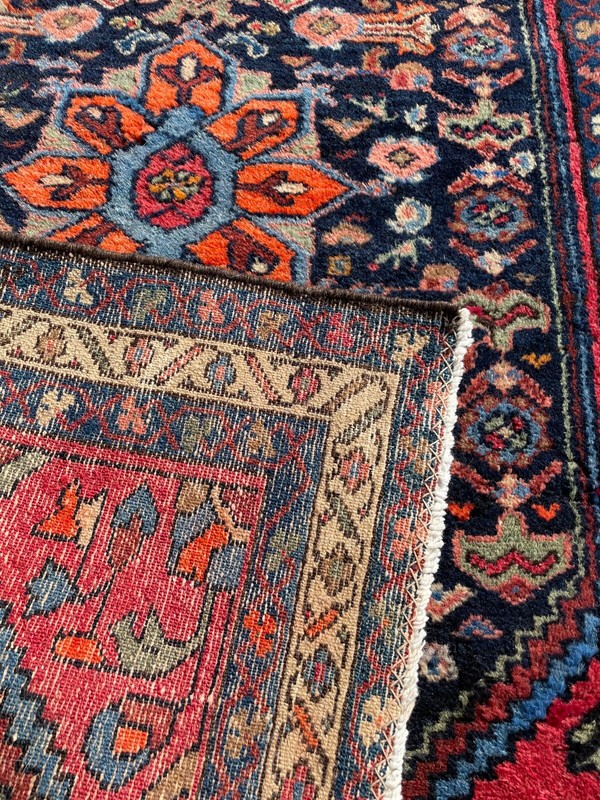 Semi-Antique Kurdish Bijar Rug (3x4') gallery