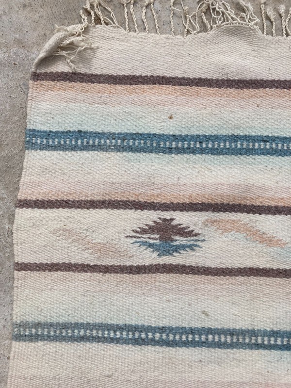 Vintage Handmade Traditional Beautiful Turkish Kilim Floor Rug Carpet 156x70 cm gallery