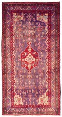 Traditional Vintage Hand-Knotted Area Rug 4’11” x 9’10” Oriental Wool Carpet