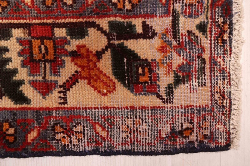 Vintage Hand-Knotted Carpet 4'11" x 9'8" Traditional Oriental Wool Area Rug gallery