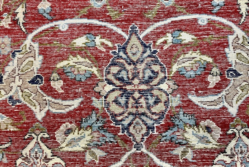 Antique Persiaan Masterpiece Isphahaan 15’6” X 11’3” Oriental Rug Handmade Fine gallery