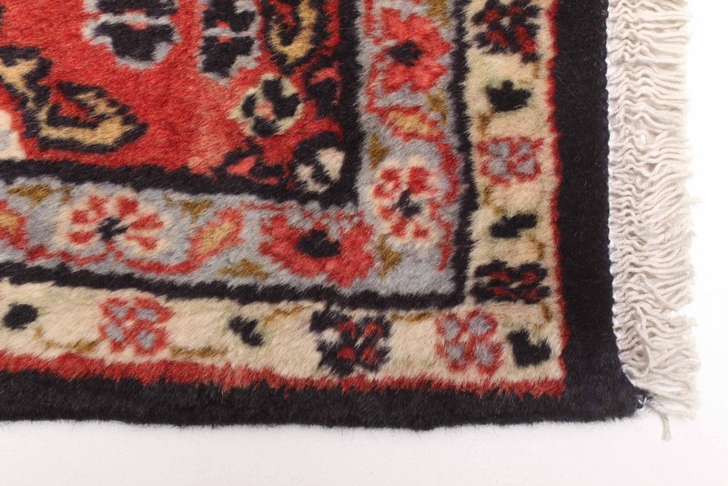 Vintage Hand-Knotted Area Rug 4'2" x 7'10" Traditional Oriental Wool Carpet gallery