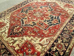 9 x 12 FINE SERAPI DESIGN ORIENTAL ROOM SIZE RUG EXCELLENT CONDITION # 124