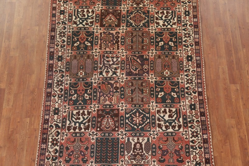 Garden Design Handmade Oriental Rug 5x10 Ft Tribal Wool Carpet Traditional Rug gallery