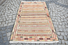 Rahrah Silk Kilim 4 x 6 ft Caucasian Silk Soumac Rug Fine Quality Area Silk Rug