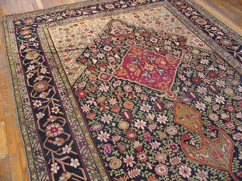 7'x19' Mid 19th Century Antique Caucasian Long and Narrow Wide Galley Karabagh gallery