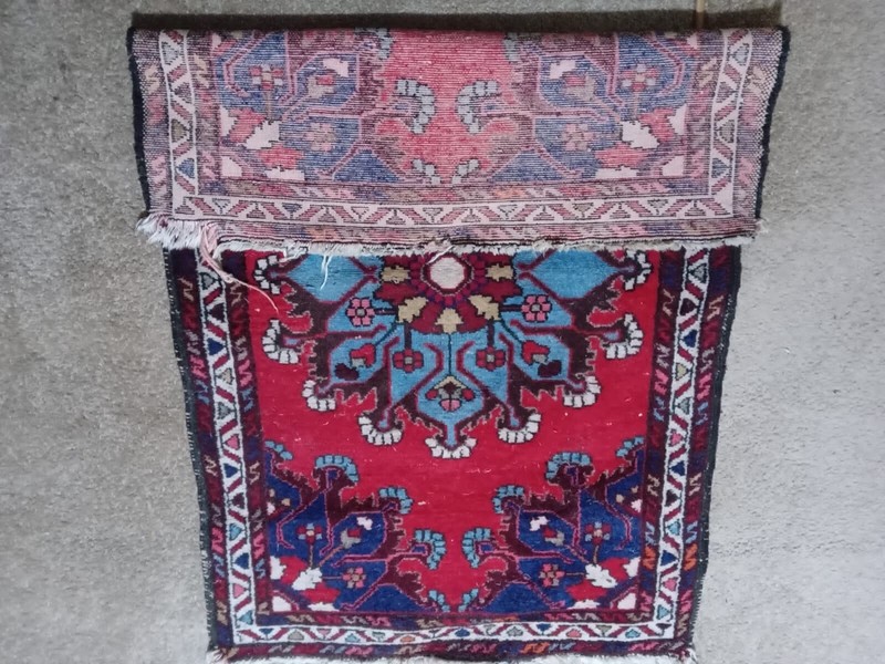 Small Traditional Area Carpets Wool Handmade Oriental Rug 77X122 CM / 2'5"X4' FT gallery