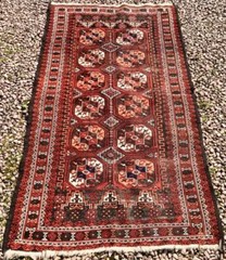 Genuine ANTIQUE TEKKE RUG Circa 1920’s HAND MADE Middle Eastern