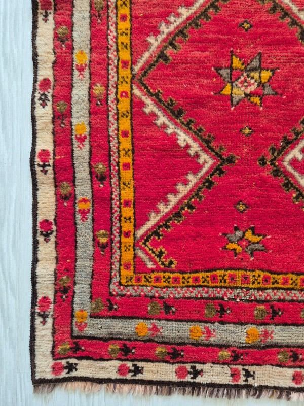 Rare Antique Handwoven Wool Anatolian Mihaliç Rug, 90yo Collectors' Masterpiece gallery