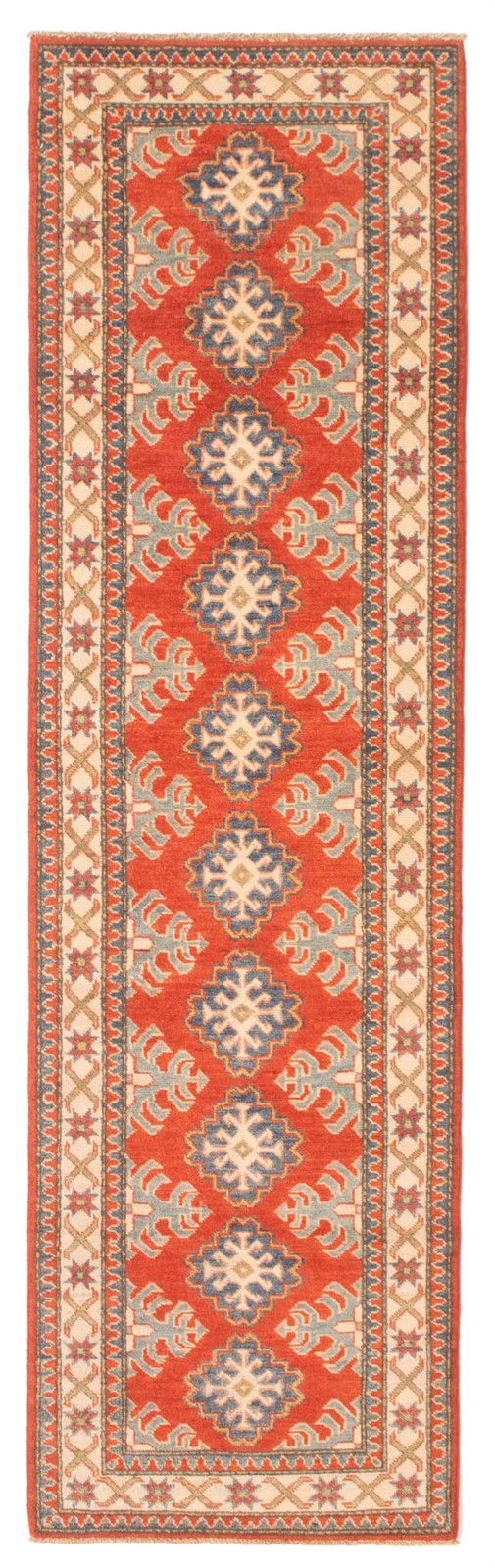 2'7" x 9'3" Vintage Hand-knotted Runner Rug Traditional Oriental Wool Carpet gallery