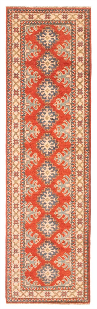 2'7" x 9'3" Vintage Hand-knotted Runner Rug Traditional Oriental Wool Carpet