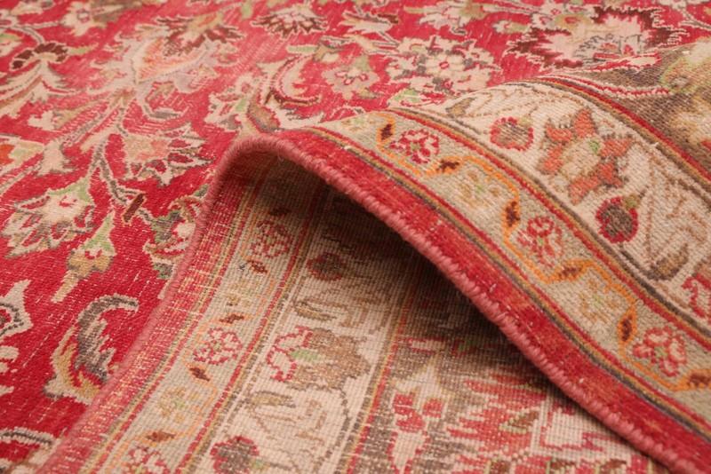 Vintage Oriental Hand-Knotted Carpet 9'7" x 12'4" Traditional Wool Area Rug gallery