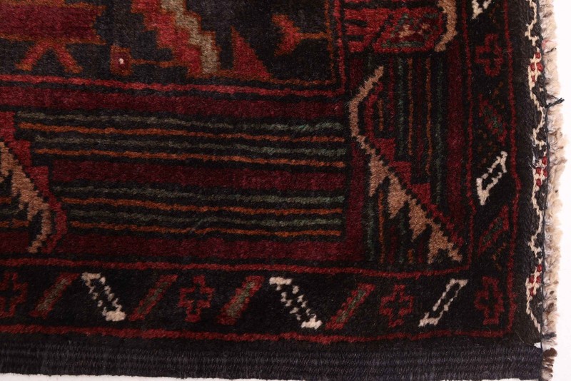 Vintage Traditional Hand-Knotted Area Rug 4'0" x 6'9" Oriental Wool Carpet gallery
