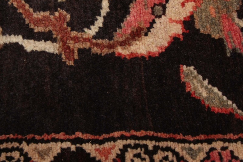 Vintage Hand-knotted Runner Rug 3'7" x 9'10" Traditional Oriental Wool Carpet gallery