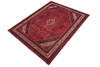 Hand-Knotted Wool Rug – 8'4" x 11'10" Red & Blue Traditional Medallion gallery