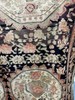 Floral Medallion One-of-a-Kind Turkish 5' 6" x 6' 10" Brown Handmade Rug gallery