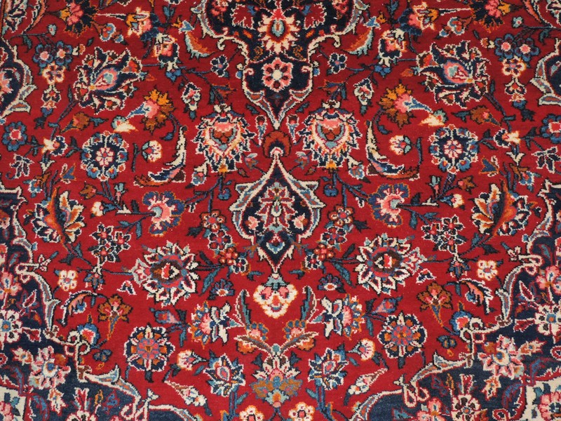 5x8ft. Vintage Handmade Oriental Wool Rug gallery