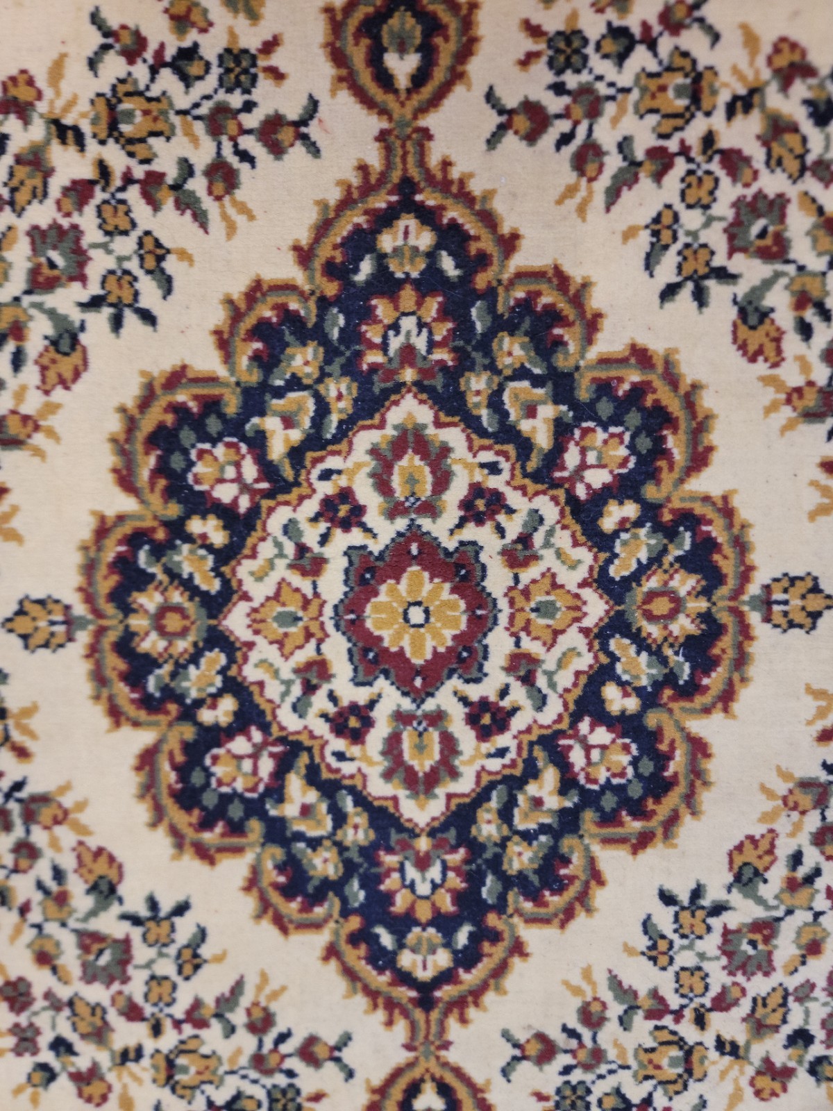 Belgium Power Loomed Rug 5 x 7 Heriz Pattern Vintage Carpet by NOVA gallery
