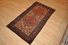 AUTHNETIC TRIBAL Antique Circa 1880’s SERAB RUG SERAB KURDISH TRIBAL