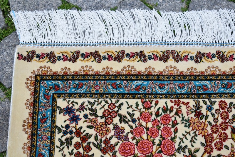 Silk Bamboo Rug 100 % Bamboo Silk Rug 2 x 3 ft Home Decor Rug Bamboo Wall Rug gallery