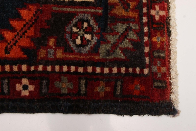 Vintage Hand-knotted Runner Rug 3'4" x 11'8" Traditional Oriental Wool Carpet gallery