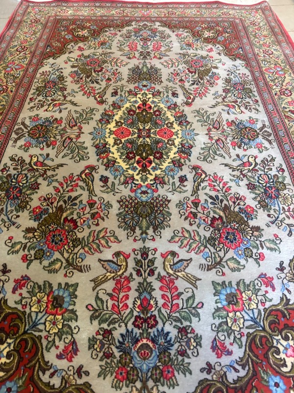 7X4.6. HANDMADE ANTIQUE CARPET . HAND MADE 0 WOOL gallery