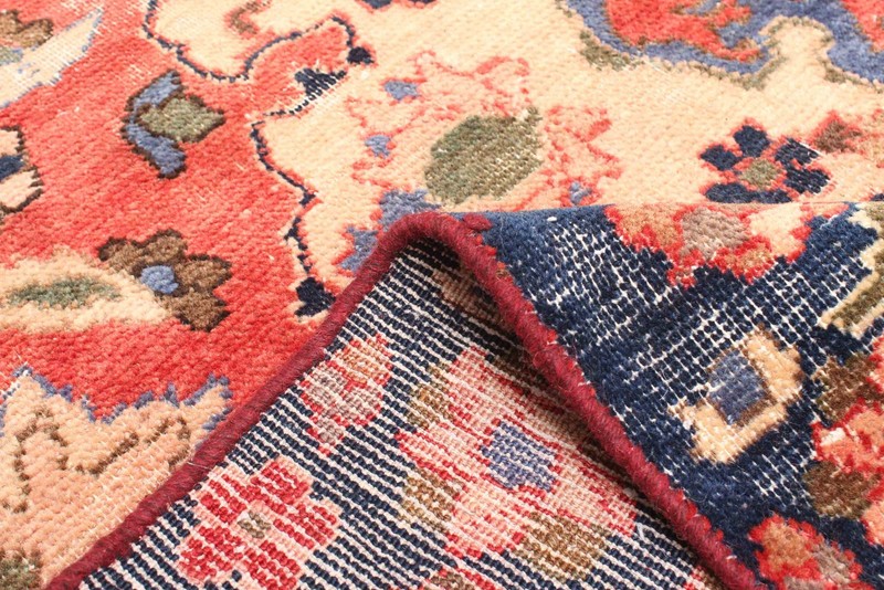 Vintage Hand-Knotted Area Rug 4'8" x 6'0" Traditional Oriental Wool Carpet gallery