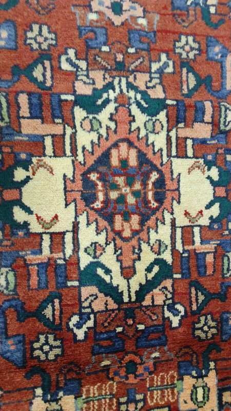 3x12ft Runner Rug | Handknotted Living Room Rug Rare Antique 1930's Wool Rug gallery