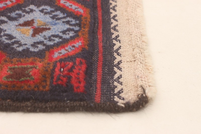 Vintage 3'11" x 6'8" Traditional Hand Knotted Vegetable Dye Wool Area Rug gallery