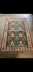 Turkish Handmade Wool Kilim Rug