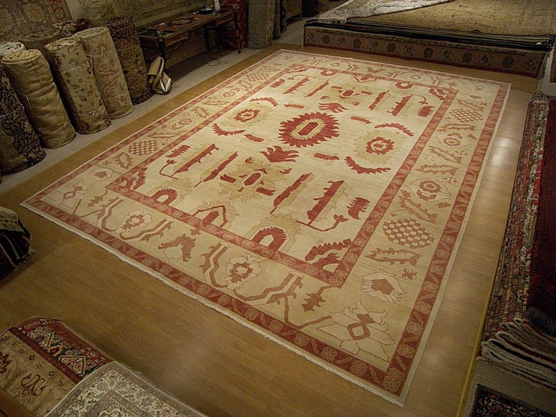 12 x 16 Handmade High Quality Afghan Serapi Rug_Natural Dyes Hand Spun Fine Wool gallery