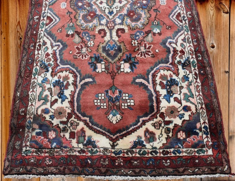 3'6 x 10'2 Semi Antique Hand Knotted Wool Runner Oriental Carpet Area Rug 4 x 10 gallery