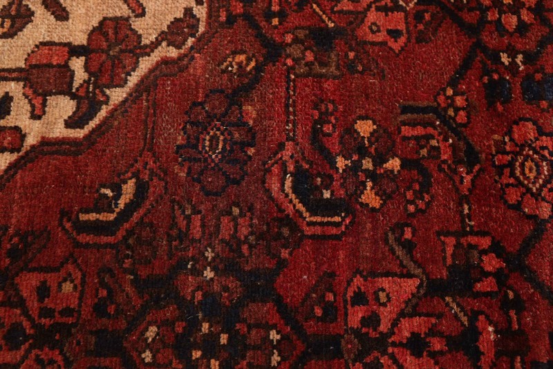 Vintage 3'3" x 6'4" Traditional Hand Knotted Vegetable Dye Wool Area Rug gallery