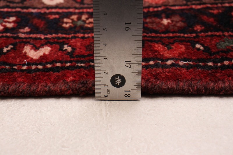 3'3" x 9'10" Vintage Hand-knotted Runner Rug Traditional Oriental Wool Carpet gallery