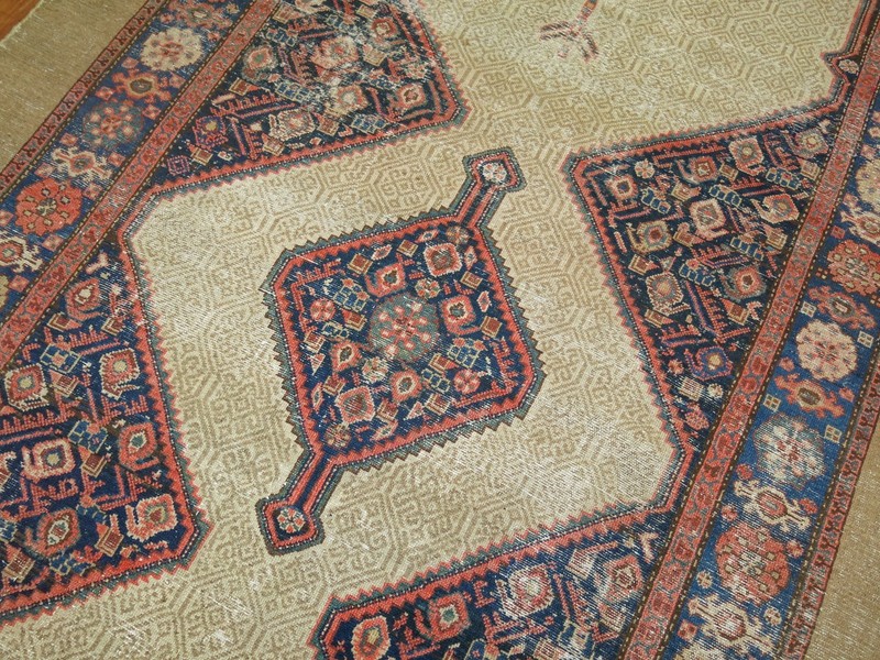 Antique Camel Hair Serab Gallery Rug 6'6''x13' gallery