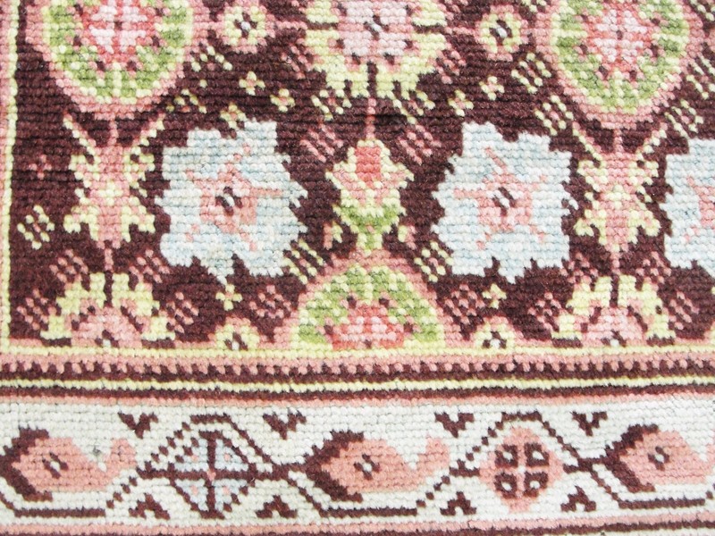 3'9" x 6'2" Unusual Old Caucasian Rug, Great Colors.#16812 AS IS gallery