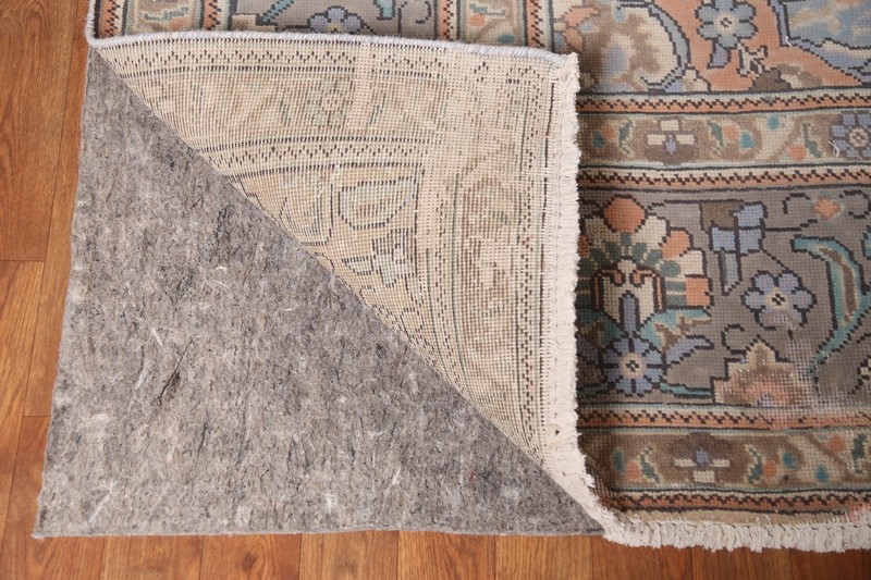 Vintage Gray Living Room Area Rug 10x13 Traditional Wool Hand-knotted Carpet gallery