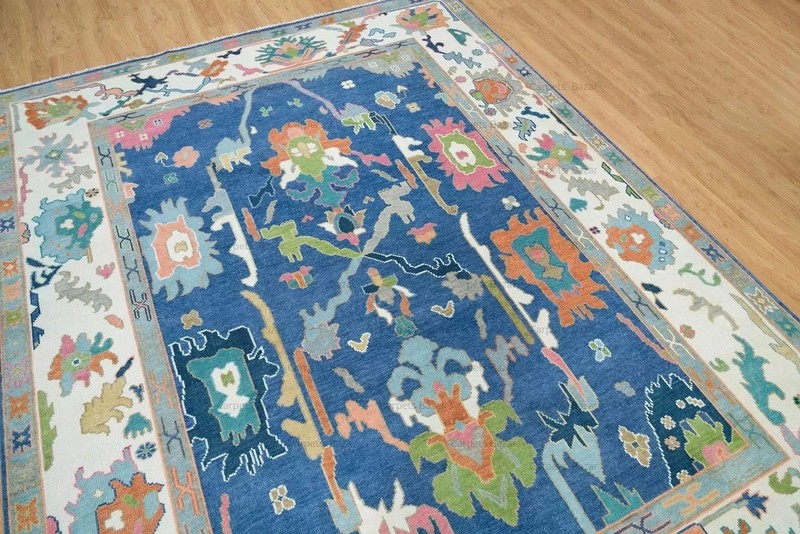 Turkish Oushak Rugs 4x6 5x7 6x9 8x11 9x12 10x14 12x15 ft Hand Knotted Area Rugs gallery