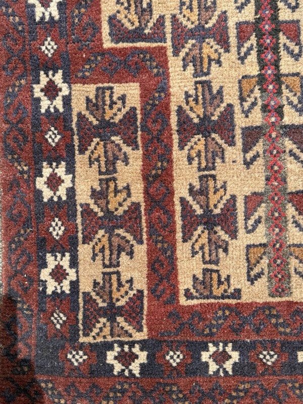 Handmade Afghan Balouch Wool Prayer Rug gallery